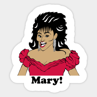 227 JACKEE HARRY FAN ART!! Sticker